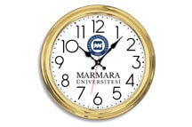 418-A Gold Metal Duvar Saati