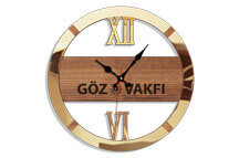 519 Ahşap Duvar Saati